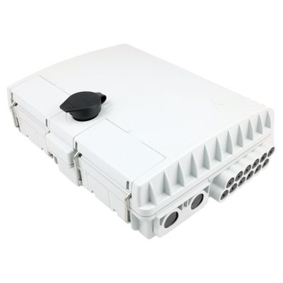 12 core Fibra ottica scatola di distribuzione per la rete FTTH esterna SC connettore incluso