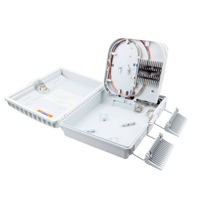 12 core Fibra ottica scatola di distribuzione per la rete FTTH esterna SC connettore incluso