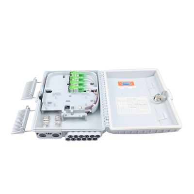 12 core Fibra ottica scatola di distribuzione per la rete FTTH esterna SC connettore incluso
