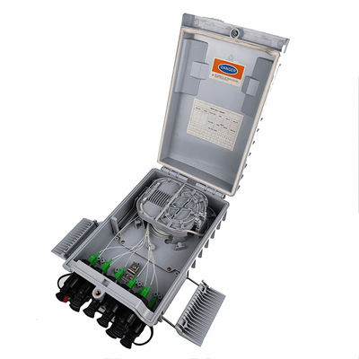 PC ABS Fibra ottica scatola di distribuzione per esterno FTTH 8 Core Fibra ottica Splitters