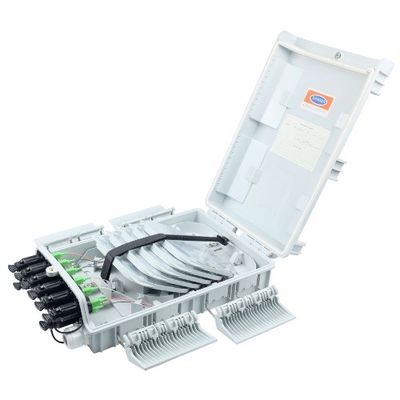 Splitter a fibra ottica pre-connesso per la distribuzione di reti FTTH all'aperto