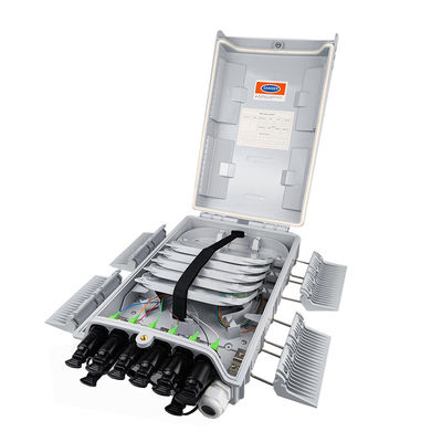 Splitter a fibra ottica pre-connesso per la distribuzione di reti FTTH all'aperto