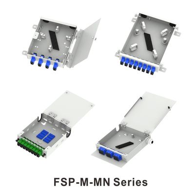 FTTX Network ODN Metal Mini Fiber Optic FTTH Terminal Box 8 Core Distribution con connettori LC e SC