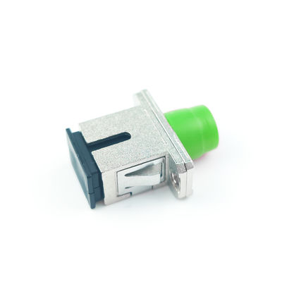 FTTH 1 Port Metal SCAPC FCAPC Adaptori ibridi a fibra ottica Accoppiatori per la migliore attrezzatura
