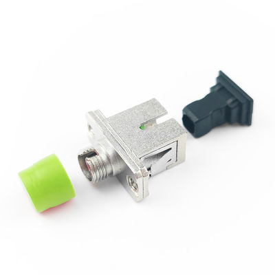 FTTH 1 Port Metal SCAPC FCAPC Adaptori ibridi a fibra ottica Accoppiatori per la migliore attrezzatura
