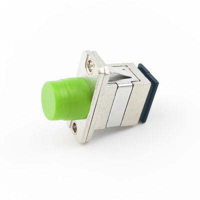 FTTH 1 Port Metal SCAPC FCAPC Adaptori ibridi a fibra ottica Accoppiatori per la migliore attrezzatura