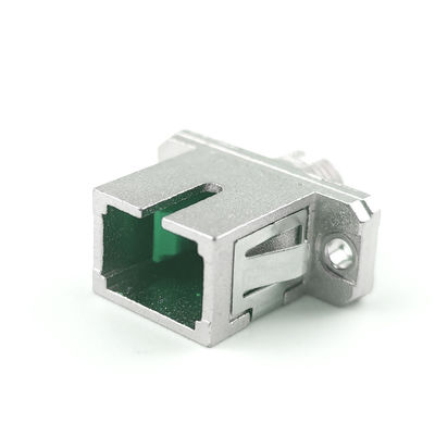 FTTH 1 Port Metal SCAPC FCAPC Adaptori ibridi a fibra ottica Accoppiatori per la migliore attrezzatura