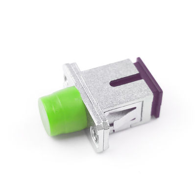 FTTH 1 Port Metal SCAPC FCAPC Adaptori ibridi a fibra ottica Accoppiatori per la migliore attrezzatura