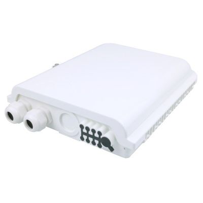 Box di distribuzione di fibre ottiche FTTH terminale esterno a 8 nuclei con 3 tempi