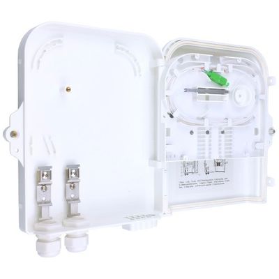Box di distribuzione di fibre ottiche FTTH terminale esterno a 8 nuclei con 3 tempi