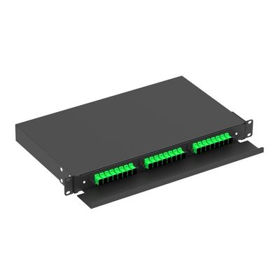 FTTX 1U tipo cassetto Indoor Sub ODF 19 pollici Fibra ottica sistema di distribuzione per la rete LC