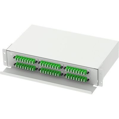 FTTX 1U tipo cassetto Indoor Sub ODF 19 pollici Fibra ottica sistema di distribuzione per la rete LC