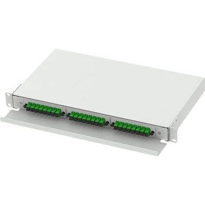 FTTX 1U tipo cassetto Indoor Sub ODF 19 pollici Fibra ottica sistema di distribuzione per la rete LC