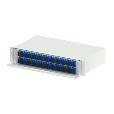 Connettore in acciaio laminato a freddo SC FC ST LC Tipo 19 pollici Fibra di distribuzione ottica per FTTX