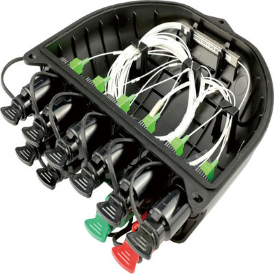 8 Core Outdoor FTTH Pre-Connectorized Fiber Optic Distribution Box per Splitter