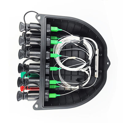 8 Core Outdoor FTTH Pre-Connectorized Fiber Optic Distribution Box per Splitter