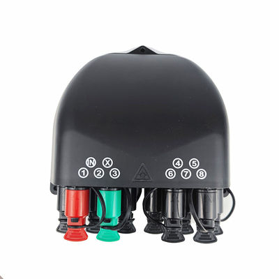 8 Core Outdoor FTTH Pre-Connectorized Fiber Optic Distribution Box per Splitter