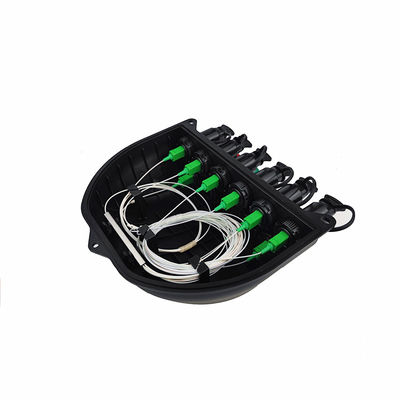 8 Core Outdoor FTTH Pre-Connectorized Fiber Optic Distribution Box per Splitter