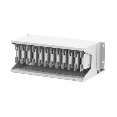 Grigio RAL 7035 4U 144 core 19 pollici Fibra Ottica Patch Panel Sub ODF con 3