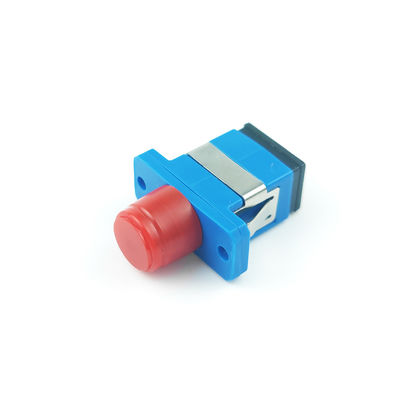 Adaptatori a fibra ottica ibrida FTTH Accoppiatori con manica di zirconia e connettori SC FC