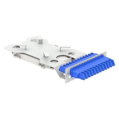 Grigio RAL 7035 4U 144 core 19 pollici Fibra Ottica Patch Panel Sub ODF con 3