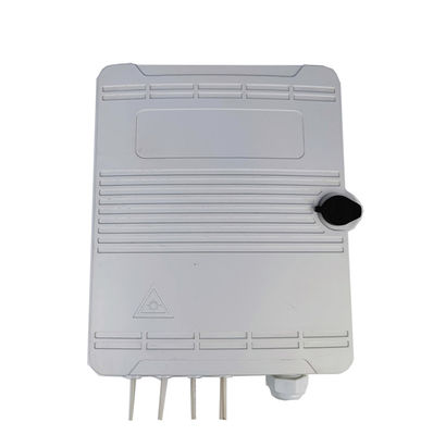 Box di distribuzione a fibra ottica montata a palo di parete per rete FTTH IP65 Outdoor 8 Core