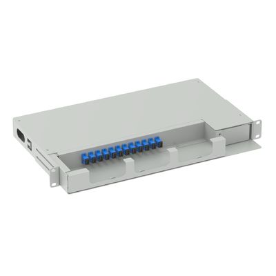ODN Network 19 Inch Swing Patch Panel Attrezzature in fibra ottica con 12 core SC UPC Tipo 5