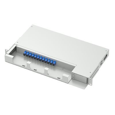 ODN Network 19 Inch Swing Patch Panel Attrezzature in fibra ottica con 12 core SC UPC Tipo 5