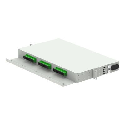 FTTH 96 Core Capacity Patch Panel 19 Inch Optical Distribution Frame con LC