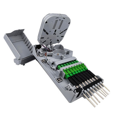 PC Materiale ABS Rete utilizzata ODN FTTH IP65 Outdoor 8 Core Fibra ottica