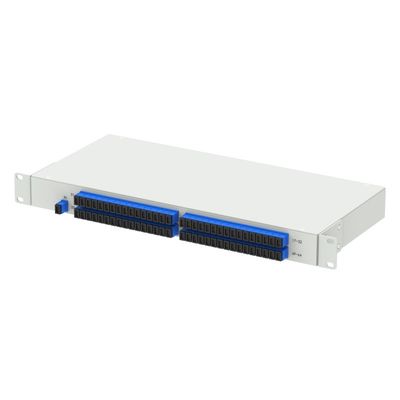 FTTX Ready 19-Inch Fiber Optic Splitter Panel per reti ODN e applicazioni FTTX