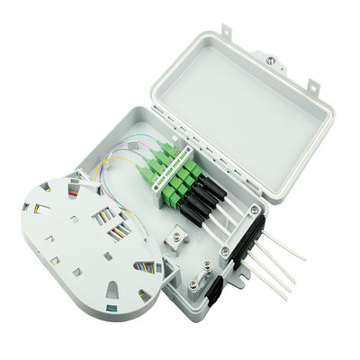 Accesso alla rete FTTH all'aperto IP65 4 Core Fibra ottica Terminazione/Accesso alla scatola di distribuzione