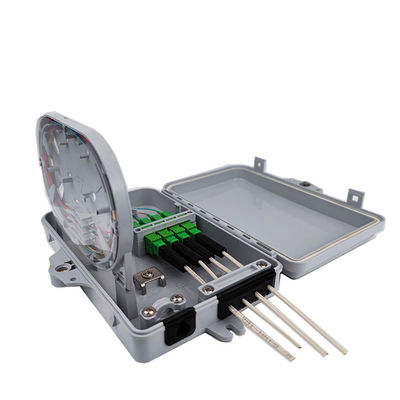 Accesso alla rete FTTH all'aperto IP65 4 Core Fibra ottica Terminazione/Accesso alla scatola di distribuzione