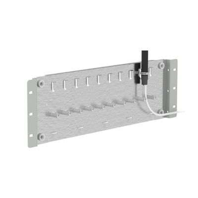 Acciaio laminato a freddo 19 pollici Patchpanel Interiore Fibra Ottica Distribuzione Quadro ODF