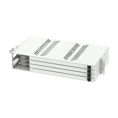 19 pollici Fibra ottica Patch Panel Sub ODF con connettori SC LC e acciaio laminato a freddo