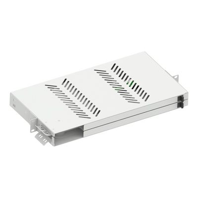 19 pollici Fibra ottica Patch Panel Sub ODF con connettori SC LC e acciaio laminato a freddo