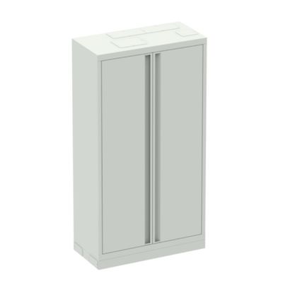 Cornice di distribuzione in fibra ottica montata su scaffale per interni SC/FC da 19 pollici di colore grigio