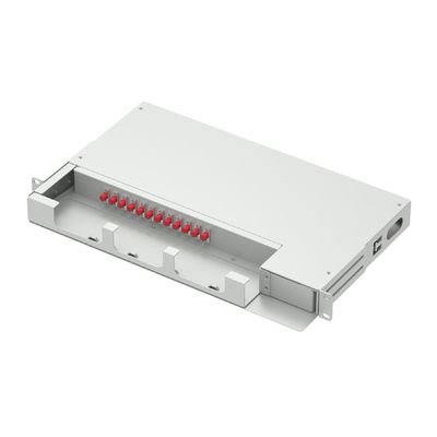 12 Core Optical Distribution Frame UPC Tipo Swing Patch Panel 19 pollici per FTTX 5