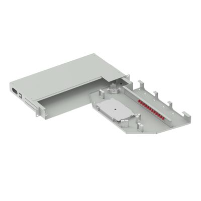 12 Core Optical Distribution Frame UPC Tipo Swing Patch Panel 19 pollici per FTTX 5