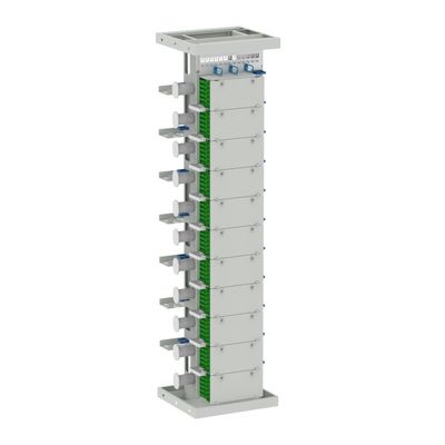 792 Core Open Rack Fiber Optical Distribution Frame ODF Cabinet per la gestione dei cavi