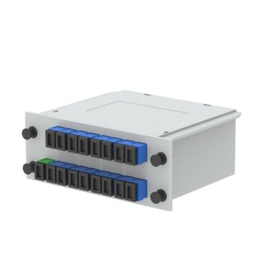 Casella di distribuzione in fibra di materiale PC ABS per accesso FTTH a 16 core