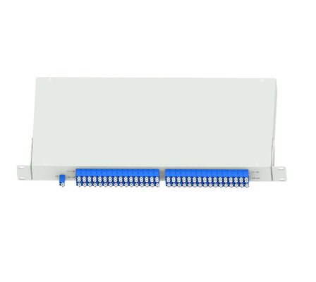 19 pollici Fibra ottica splitter pannello per il quadro di distribuzione sub ottico in rete ODN