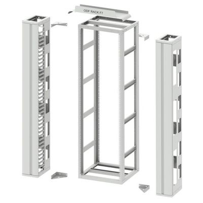 ODF in acciaio laminato a freddo per telaio di distribuzione in fibra ottica standard da 19 pollici in FTTH