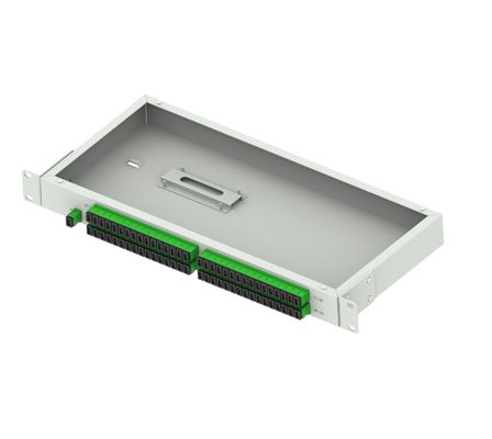 Rete ODN 19 pollici APC Tipo Fibra Ottica Splitter Pannello per 1U Altezza Data Center FTTX