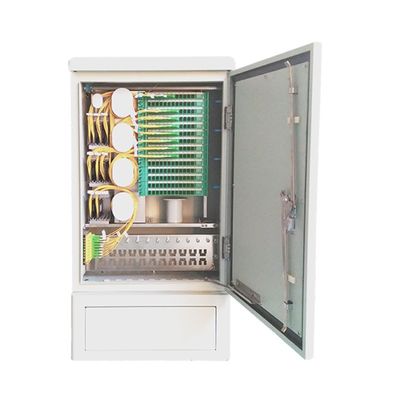 10 144-Core FTTH Outdoor Fiber Distribution Cabinet per reti di telecomunicazione ad alta capacità