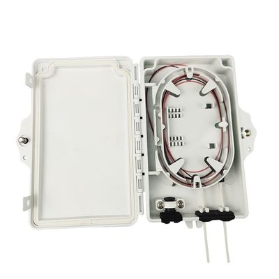 Accesso alla rete di distribuzione esterno FTTH IP65 Fibra ottica Termination Box 2 Core PC ABS