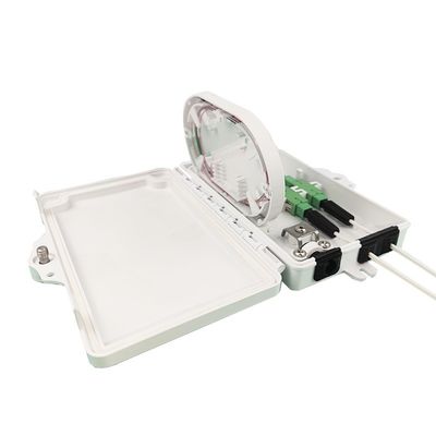 Accesso alla rete di distribuzione esterno FTTH IP65 Fibra ottica Termination Box 2 Core PC ABS