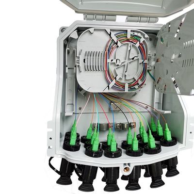 16 Cori Splitter di fibra ottica pre-connesso per la scatola di distribuzione di rete