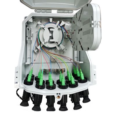 16 Cori Splitter di fibra ottica pre-connesso per la scatola di distribuzione di rete