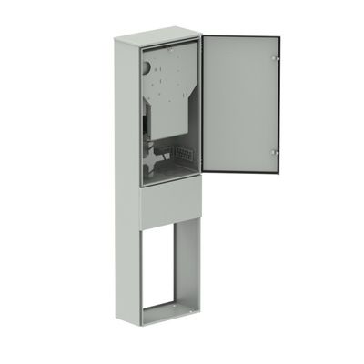Tavola di acciaio laminato a freddo IP65 Gabinetto per telecomunicazioni all'aperto per la distribuzione di fibre ottiche a densità